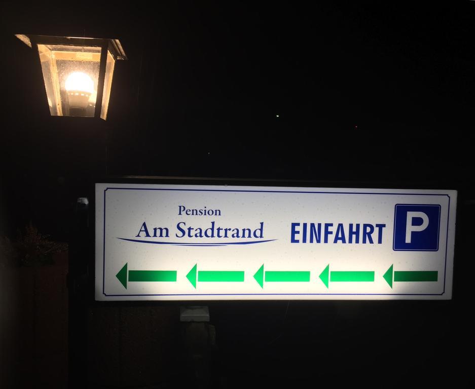 Pension Am Stadtrand Zerbst Экстерьер фото